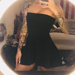 American Apparel strapless mini dress